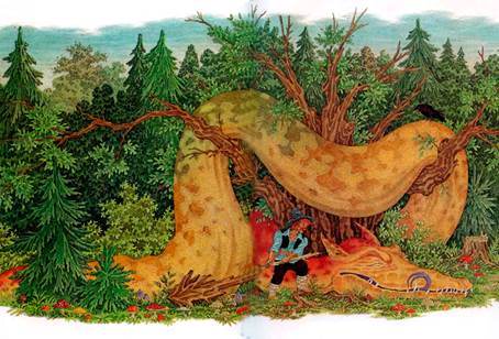 Цыганская сказка. Цыган и чудовище