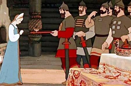 Сказка о мертвой царевне и о семи богатырях. Помири нас как-нибудь: Одному женою будья