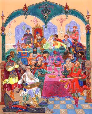 Руслан и Людмила. За шумным, свадебным столом