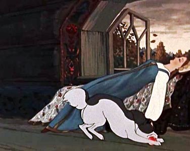 Сказка о мертвой царевне и о семи богатырях. Головой на лавку пала И тиха, недвижна стала