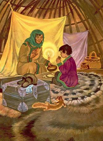 Тигр у двери. Негидальская сказка. Сказки народов Севера