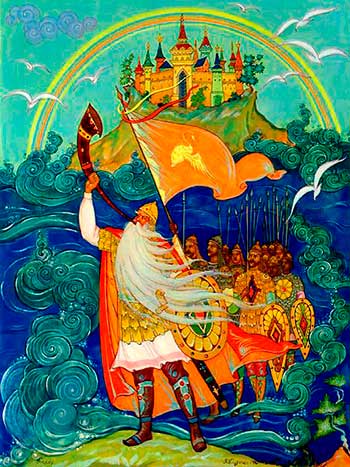 Сказка о царе Салтане Часть четвертая