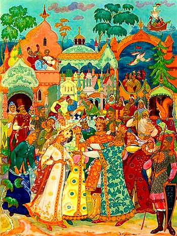 Сказка о царе Салтане Часть шестая