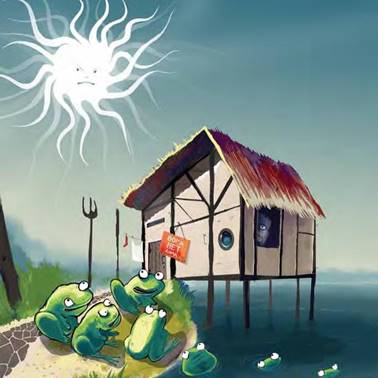 Лягушки и солнце