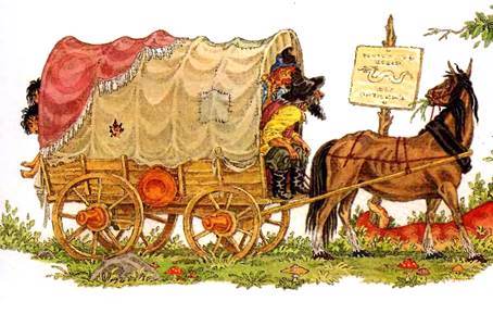 Цыганская сказка. Цыган и чудовище