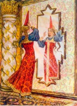 Руслан и Людмила. Примерить шапку Черномора