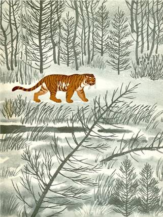 Тигр у двери