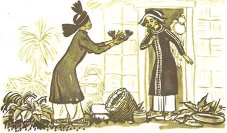 Вьетнамская сказка. Глупый жених