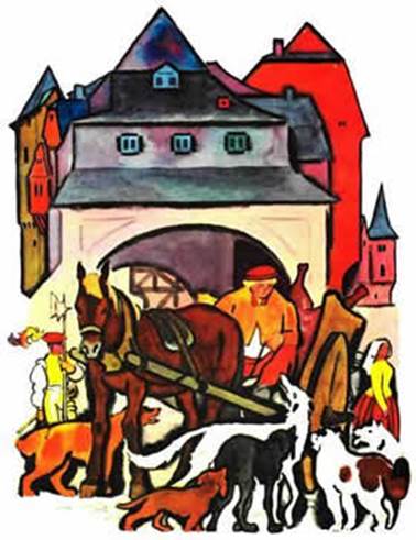 Сказка братьев Гримм. Удачная торговля