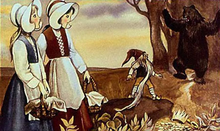 Братья Гримм. Беляночка и Розочка