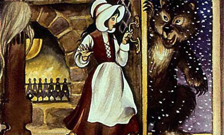 Братья Гримм. Беляночка и Розочка