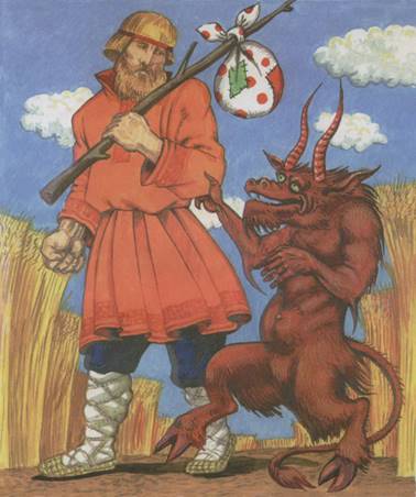 Белорусская сказка. Черт-вор