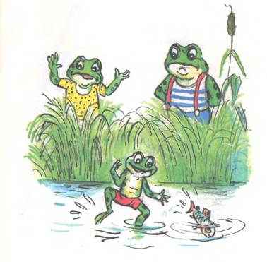 Упрямый лягушонок. Михалков С.В.