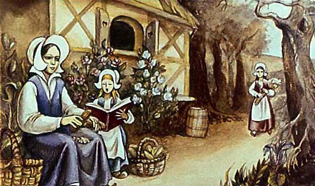 Братья Гримм. Беляночка и Розочка