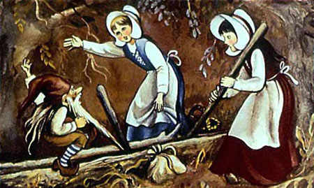 Братья Гримм. Беляночка и Розочка