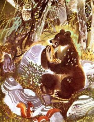 Карельская сказка. Медведь-дровосек