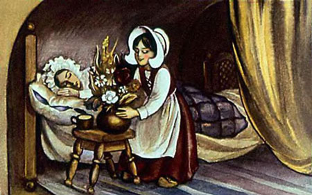 Братья Гримм. Беляночка и Розочка