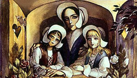 Братья Гримм. Беляночка и Розочка