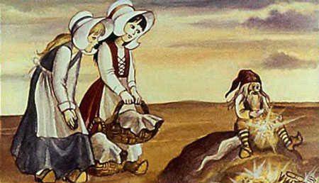 Братья Гримм. Беляночка и Розочка