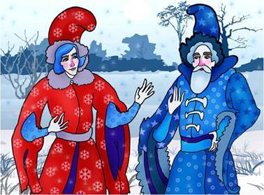 Русская народная сказка. Два мороза