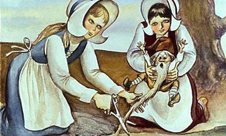 Братья Гримм. Беляночка и Розочка