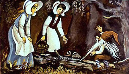 Братья Гримм. Беляночка и Розочка