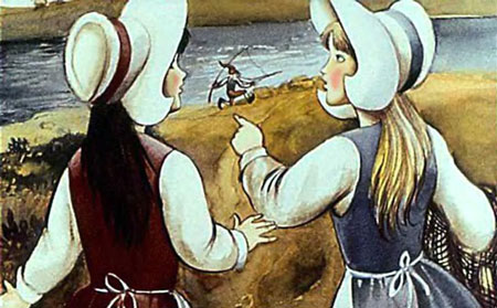 Братья Гримм. Беляночка и Розочка