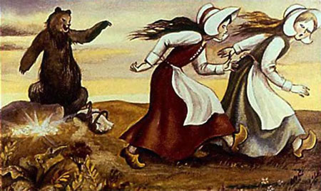 Братья Гримм. Беляночка и Розочка