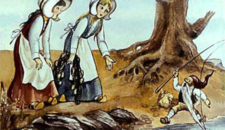 Братья Гримм. Беляночка и Розочка