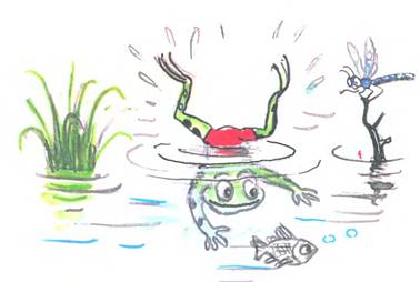 Упрямый лягушонок. Михалков С.В.