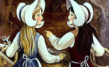 Братья Гримм. Беляночка и Розочка