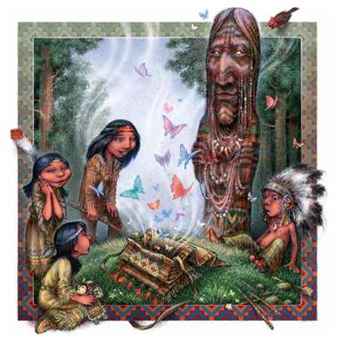 Первые бабочки