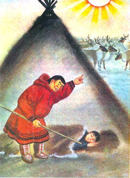 Ненецкая сказка. Хозяин и работник