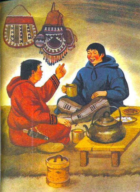 Ненецкая сказка. Хозяин и работник