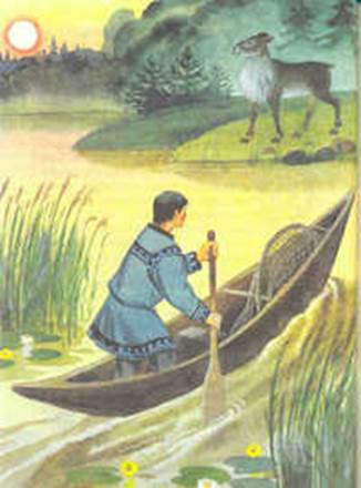 Гордый олень. Мансийская сказка