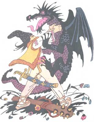 Как Фэт-Фрумос солнце освободил. Молдавская сказка