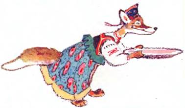 Русская народная сказка о животных. Лиса и журавль