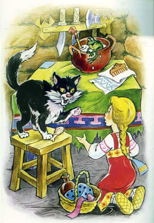 Как Баба Яга лопнула. Русские народные сказки