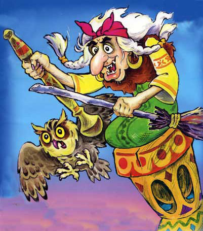 Как Баба Яга лопнула. Русские народные сказки