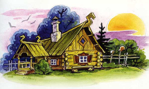 Как Баба Яга лопнула. Русские народные сказки