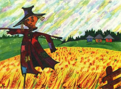 Как пугало воробьев искало - 11