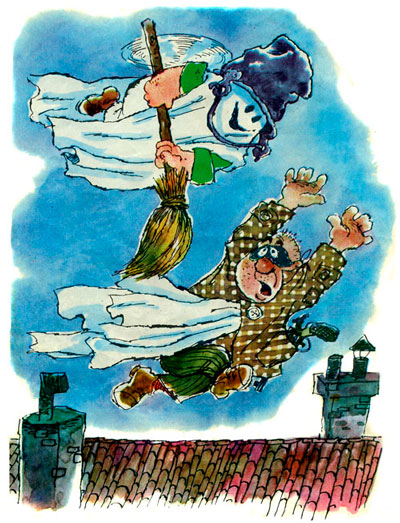 Малыш и Карлсон, который живет на крыше