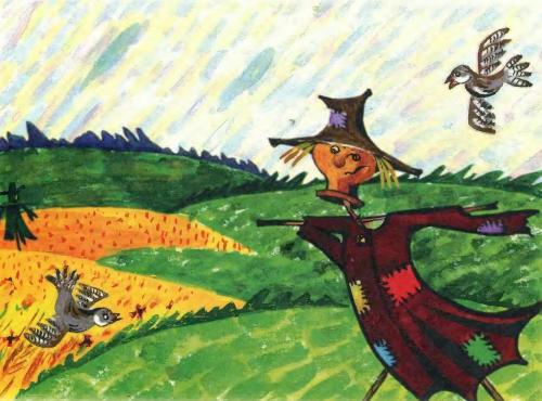 Как пугало воробьев искало - 11