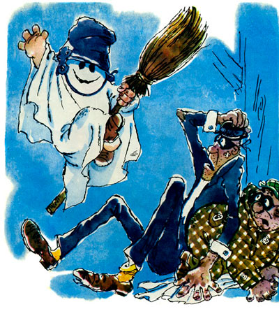 Малыш и Карлсон, который живет на крыше