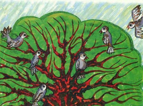 Как пугало воробьев искало - 11