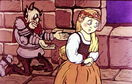 Сказка о том, как дурень за страхом ходил. Сказка братьев Гримм.