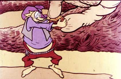 Сказка о том, как дурень за страхом ходил. Сказка братьев Гримм.