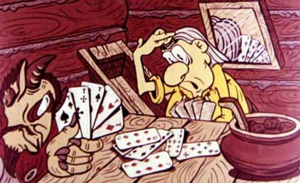 Сказка о том, как дурень за страхом ходил. Сказка братьев Гримм.