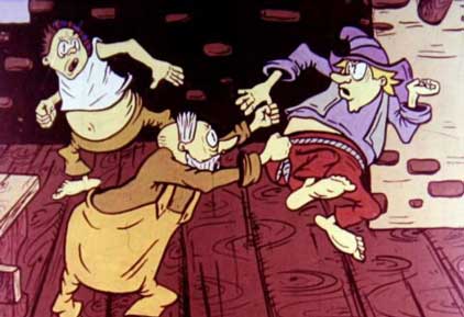 Сказка о том, как дурень за страхом ходил. Сказка братьев Гримм.