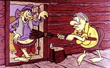 Сказка о том, как дурень за страхом ходил. Сказка братьев Гримм.